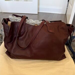 Parker Thatch Jack Bag Heritage Broken-In Leather Oxblood Burgundy